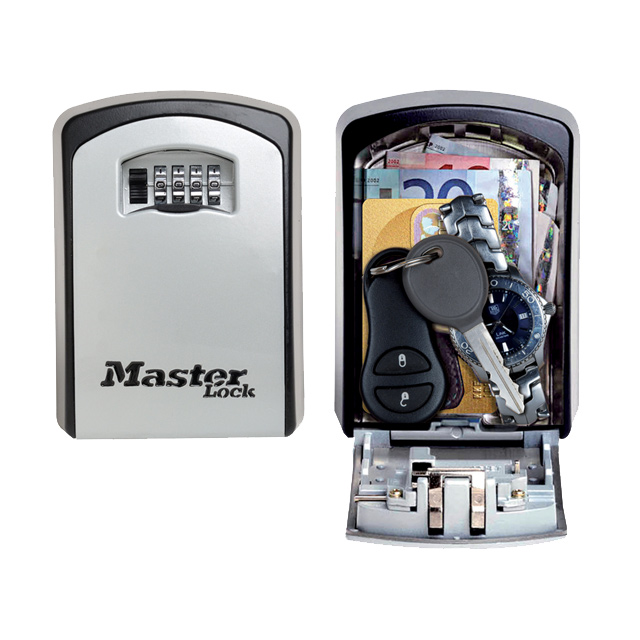 Mini Coffre fort,,recodable à Vie, MASTER LOCK - Cadenas / Sangles