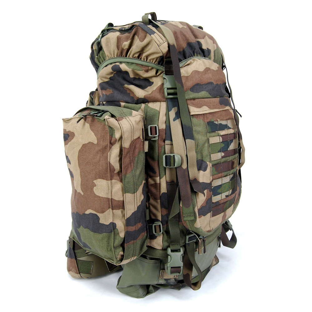 Pochette latérale amovible NEUVE pour sac à dos modèle F2 camouflage OTAN CE 