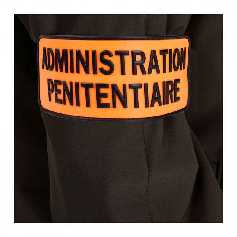 Identification porte cartes Brassard Gomme Penitentiaire 3