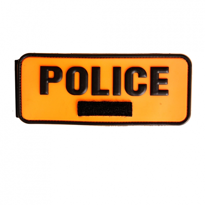 Identification porte cartes Brassard Pvc Police 1