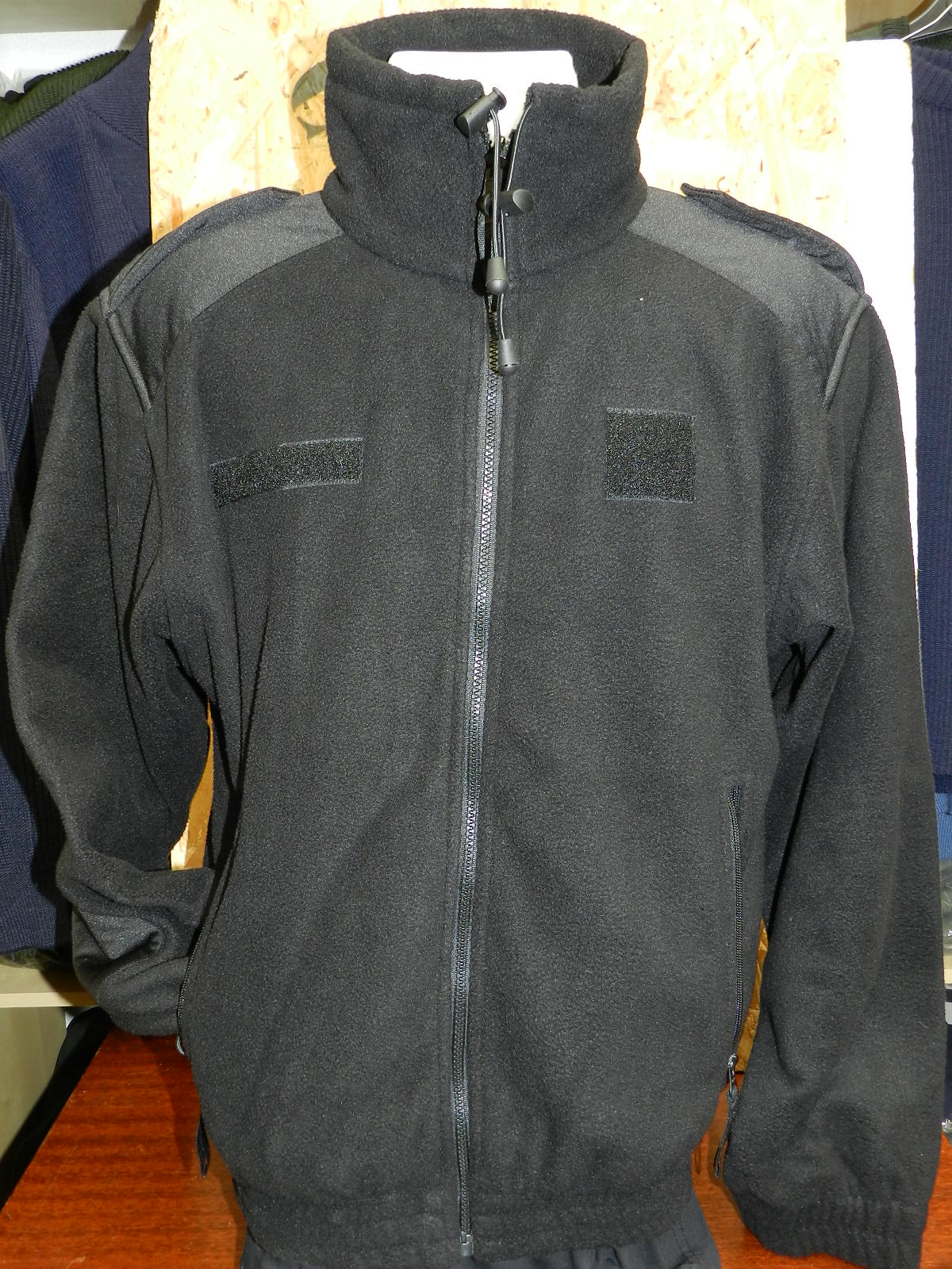 BLOUSON POLAIRE SECURITE NOIR