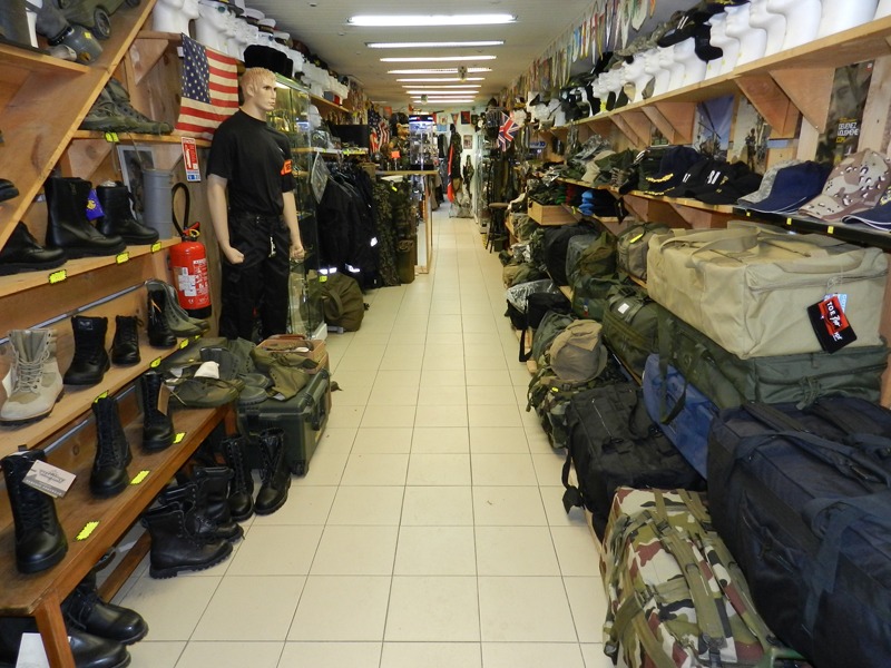 Sac Militaire, Boutique Militaire