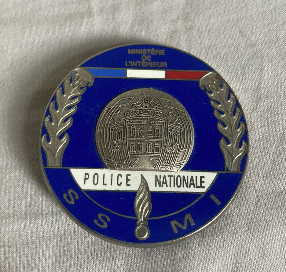 Insigne POLICE SSMI - Insigne Metal - Accessoires : CGSurplus